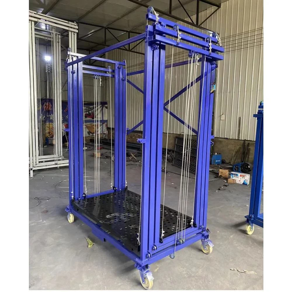 Electric scaffolding lift fully automatic folding wireless remote control