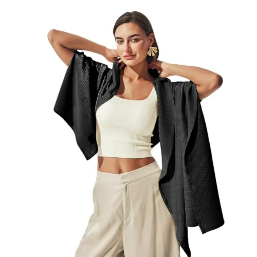 

UV Sun Protection Sun Shawl UPF 50+ Travel Scarf Beach Wrap Pleated shawl Summer Swimsuit Cover Up Cooling Blanket
