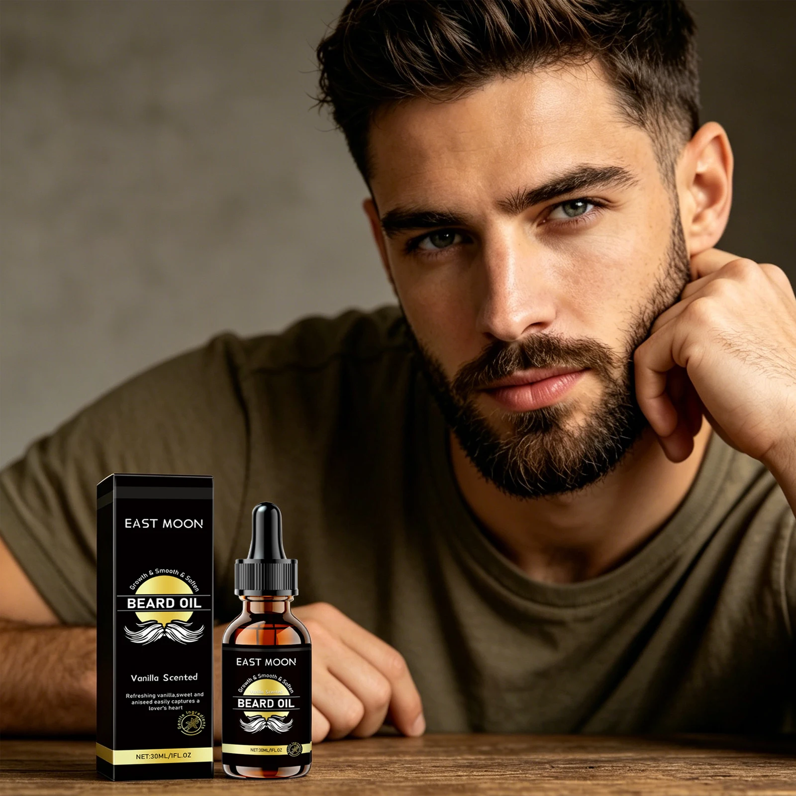 East Moon Argan Oil Men Beard  - Men'S Grooming Tonic 评论和价格