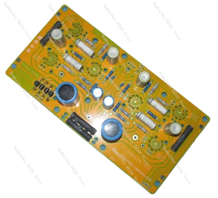 

12AU7 + 6P14 10 Вт × 2 двухтактных печатных плат Звук немецкой линии имеет два LG-34 для официальной и обратной установки.