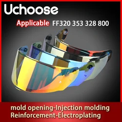 Visors For LS2 FF320 Stream FF353 Rapid FF328 FF800 Motorcycle Helmet Original Replace Extra Lens Black Iridium Silver