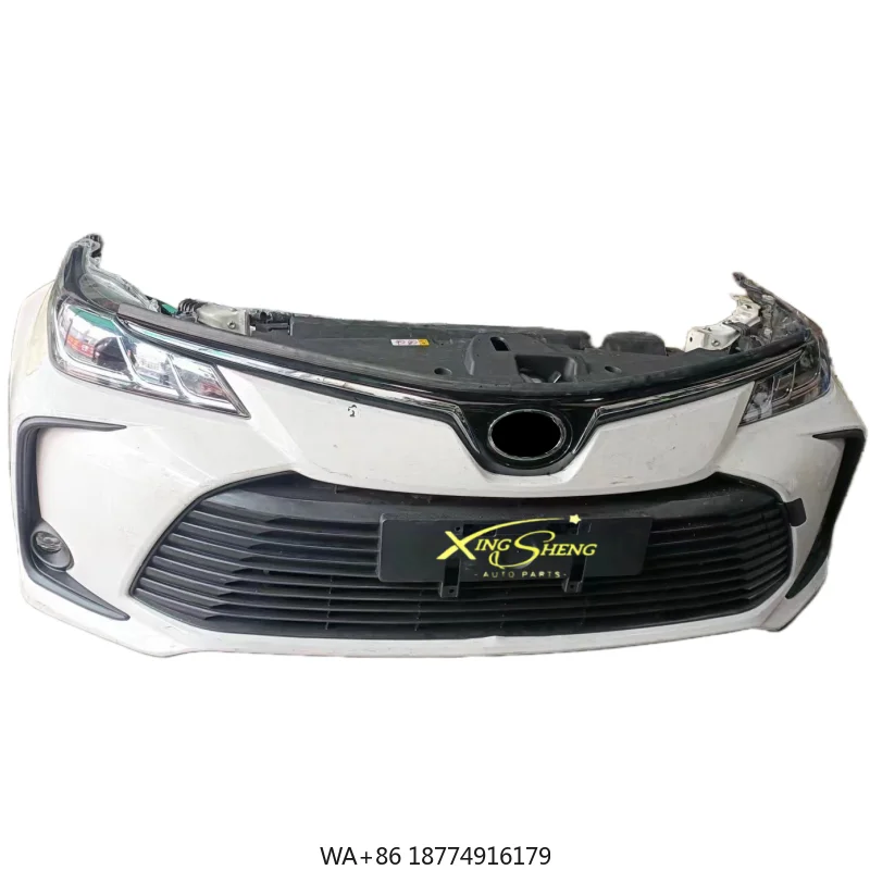

High Quality Used Front Bumper Grille Headlights Fender Panel Radiator Hood for for Corolla