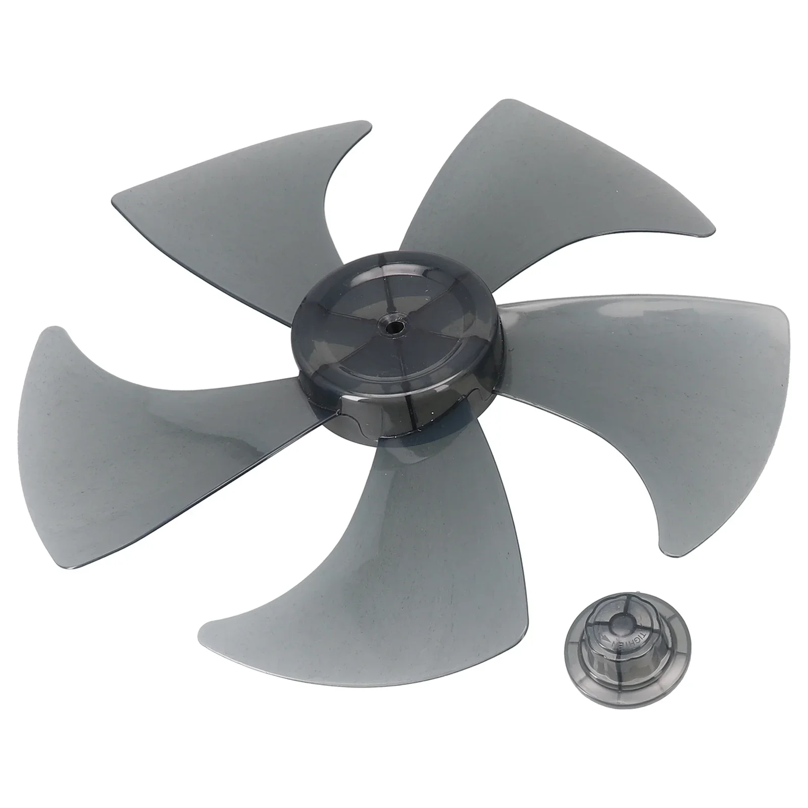 Fan Accessories Fan Blade With Nut Cover For Household Lightweight Durable Easy To Install Five Leaves For Pedestal