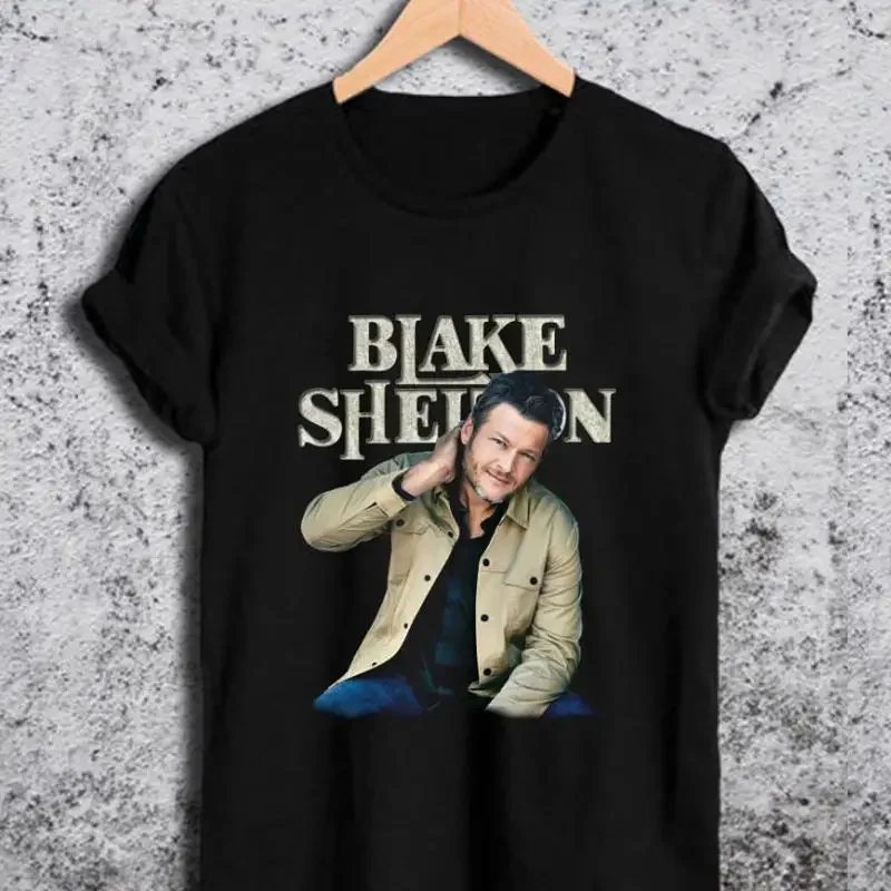 Blake Shelton Country Music T Shirt Cotton For Men Size S 234Xl El030