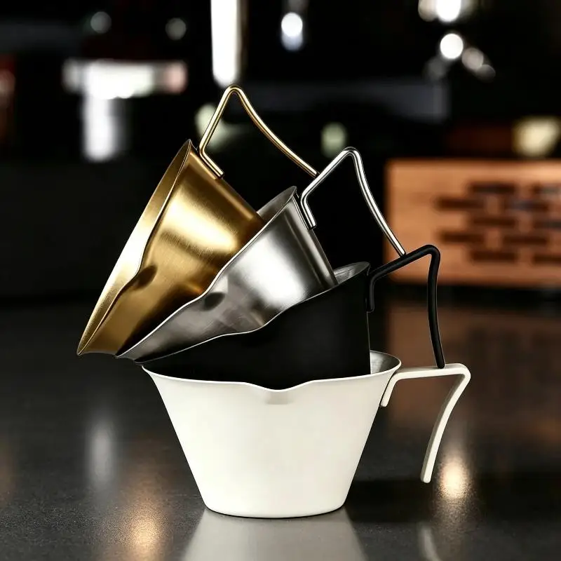 304 Stainless Steel Measuring Cup 1Pcs 100ML With Handle Precision Scale Coffee Tool for Espresso Milk Latte Art Barista Use