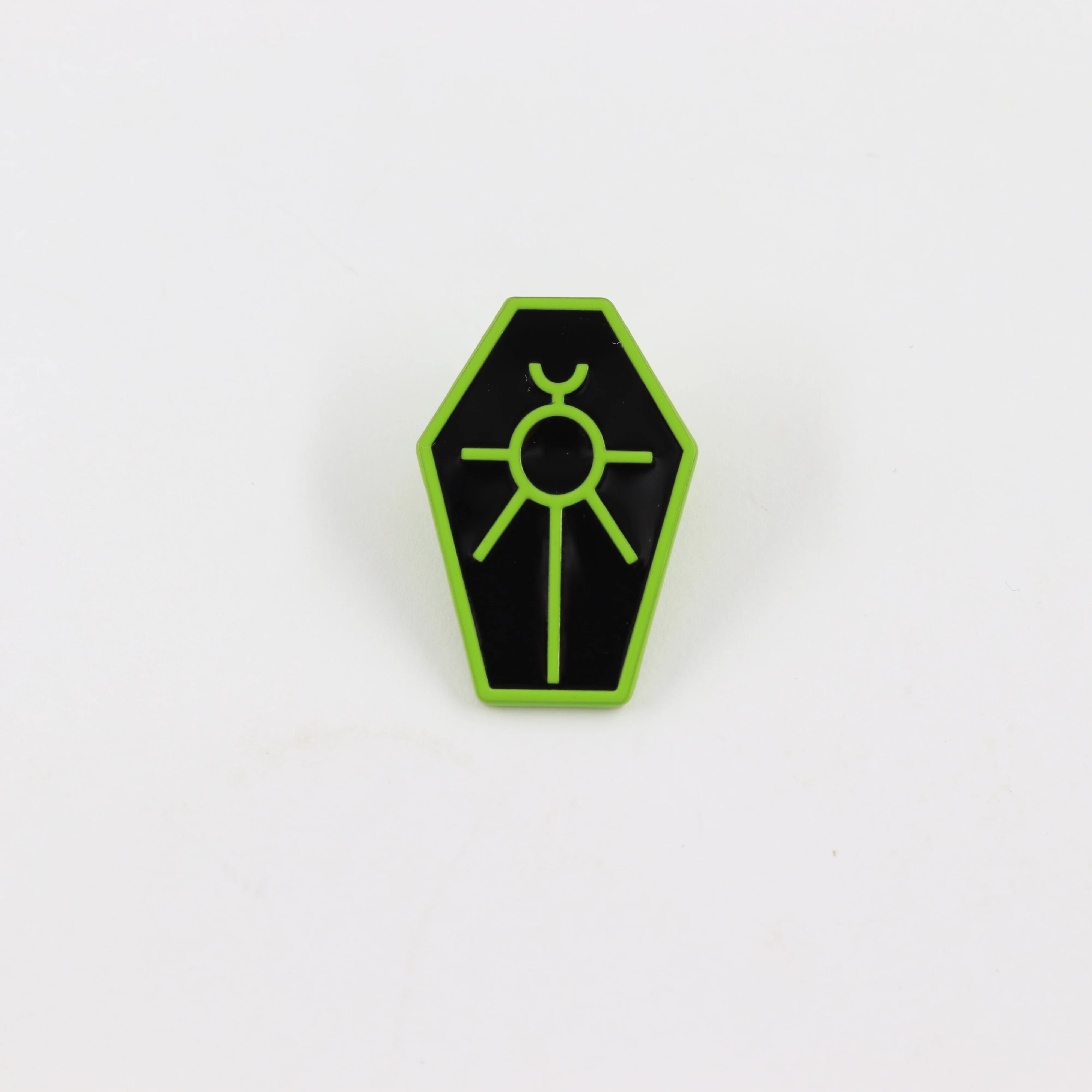 Necron-Logo Emaille-Pin Gotischer Sarg Ankh-Brosche Necrontyr-Zubehör Alien Mechanische Rasse Desktop-Strategie Gamer-Fans Geschenk – Detail 10