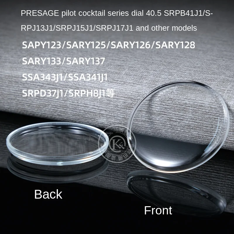 36mm diameter mineral glass watch mirror for Seiko PRESSAGE Cocktail SRPB41J1 SSA343J1 pot lid glass mirror for 4 0.5mm dial