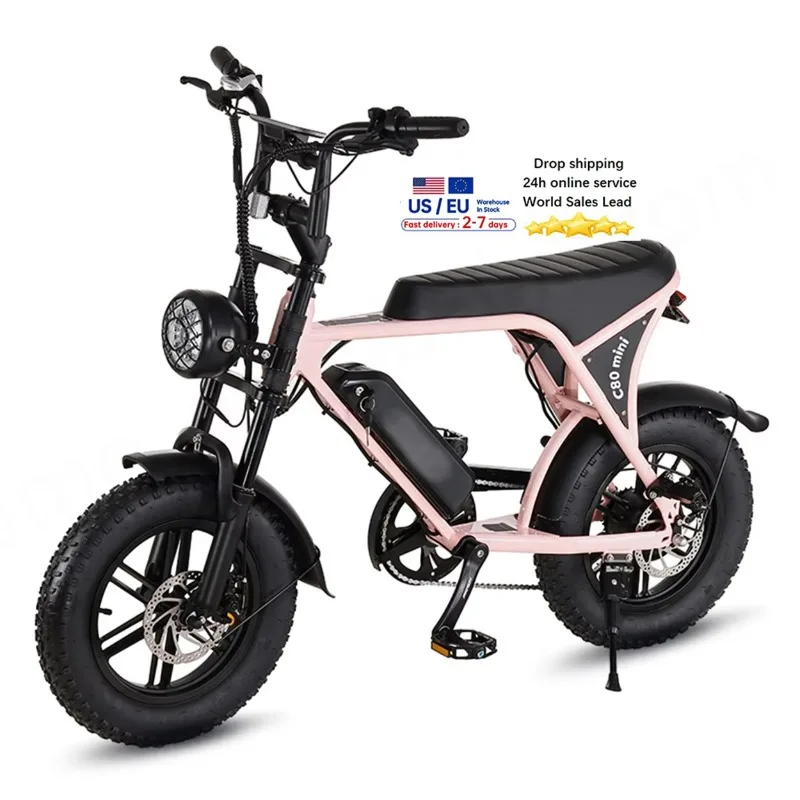 Pinterest-ready high-resolution vertical image of kids electric bike