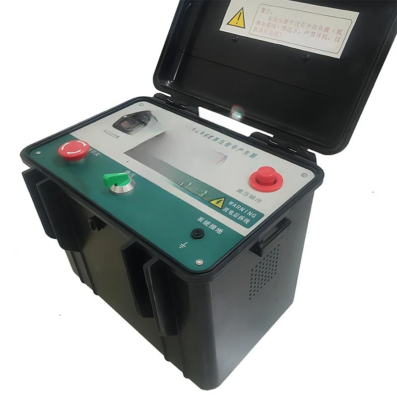 Portable high-frequency high-voltage signal generator, light high-voltage signal power supply, high-voltage test transformer