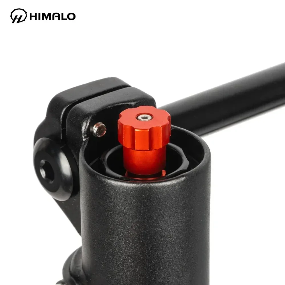 2024NEW HIMALO Inverted Air Suspension Fork for Snow Bike Fat Bike Ebike 26*.50 Fat Tire Thru Axle 150*15MM Rebound Adjustment