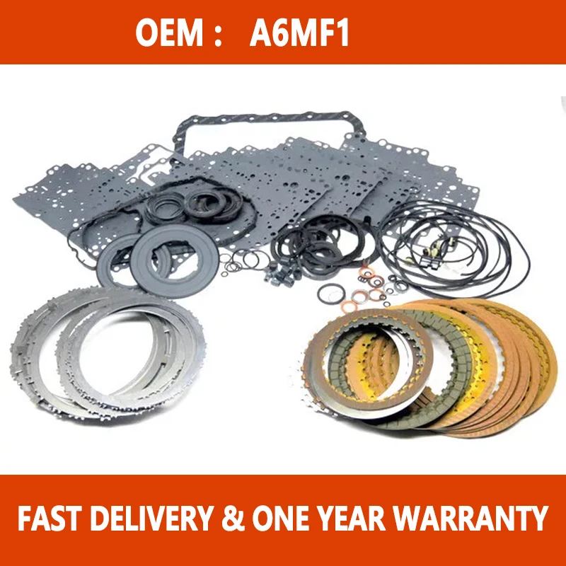 

Brand New A6MF1 A6MF2 For kia Hyundai TransmissionClutch MasterRepair kit Friction Steel Plates Clutch Plate GearboxDiscOverhaul