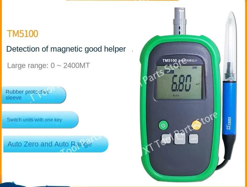

Magnetic force test High precision permanent magnet remanence detection Gaussian meter Tianheng measurement and control TM5100