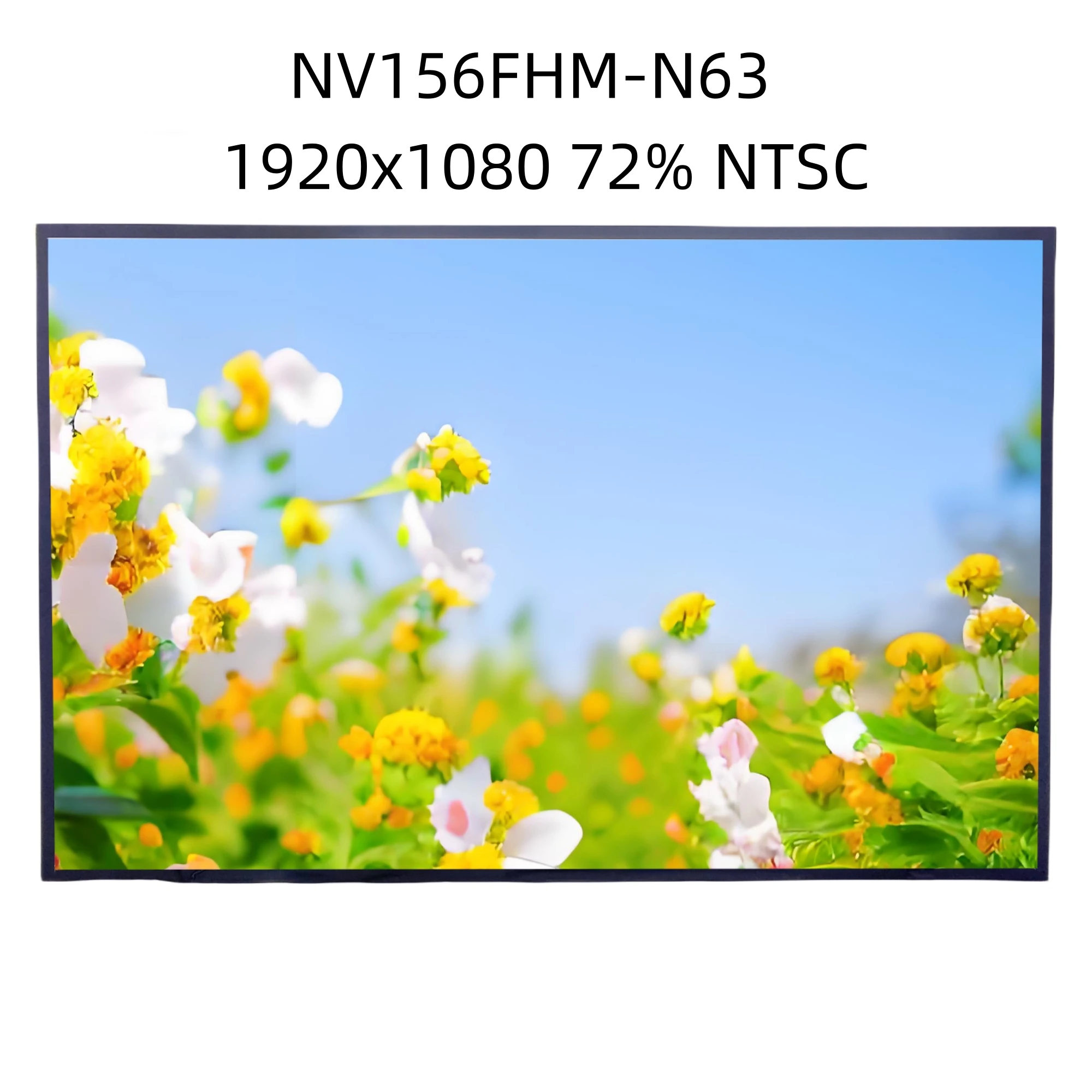 

NV156FHM-N63 V8.0 fit NV156FHM-N52 15.6" FHD LED IPS DISPLAY SCREEN PANEL 72% NTSC