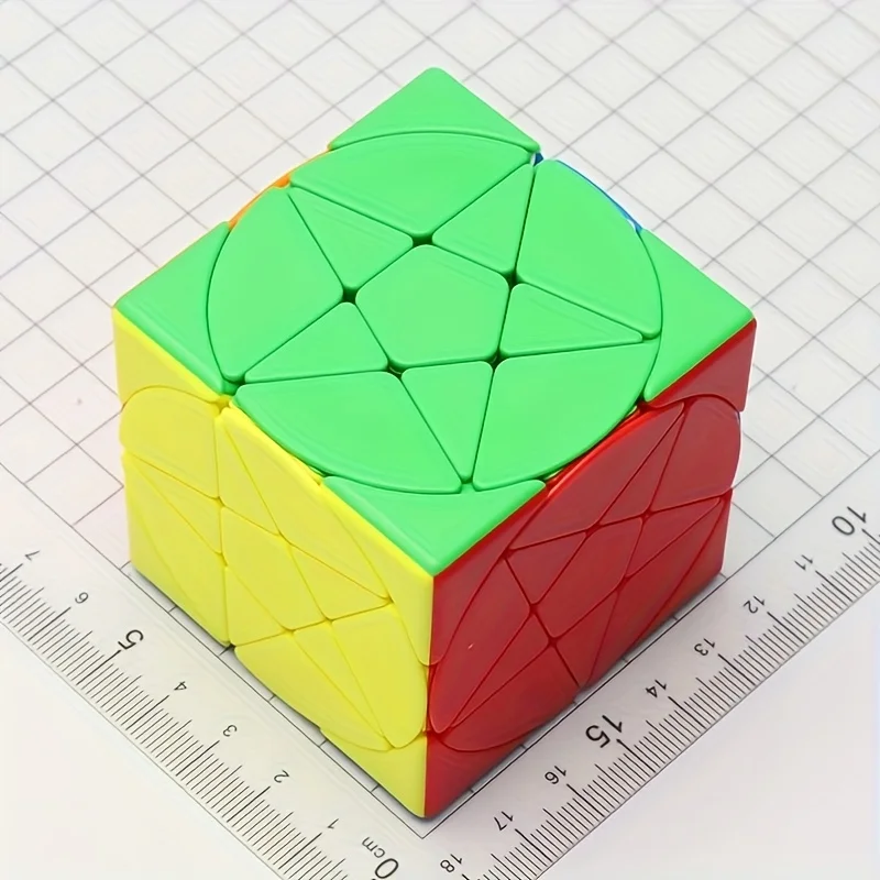 Star Puzzle Cube, 3x3 High-Difficulty Alien Cube, twisted and slanted cube, magic cube, 3x3x3 pyramid, star puzzle cube