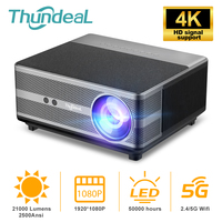 ThundeaL TD98 1080P Full HD Projector LED 4K WiFi Android Projector Auto Focus TD98W PK DLP 3D Video Smart Home Theater Beamer