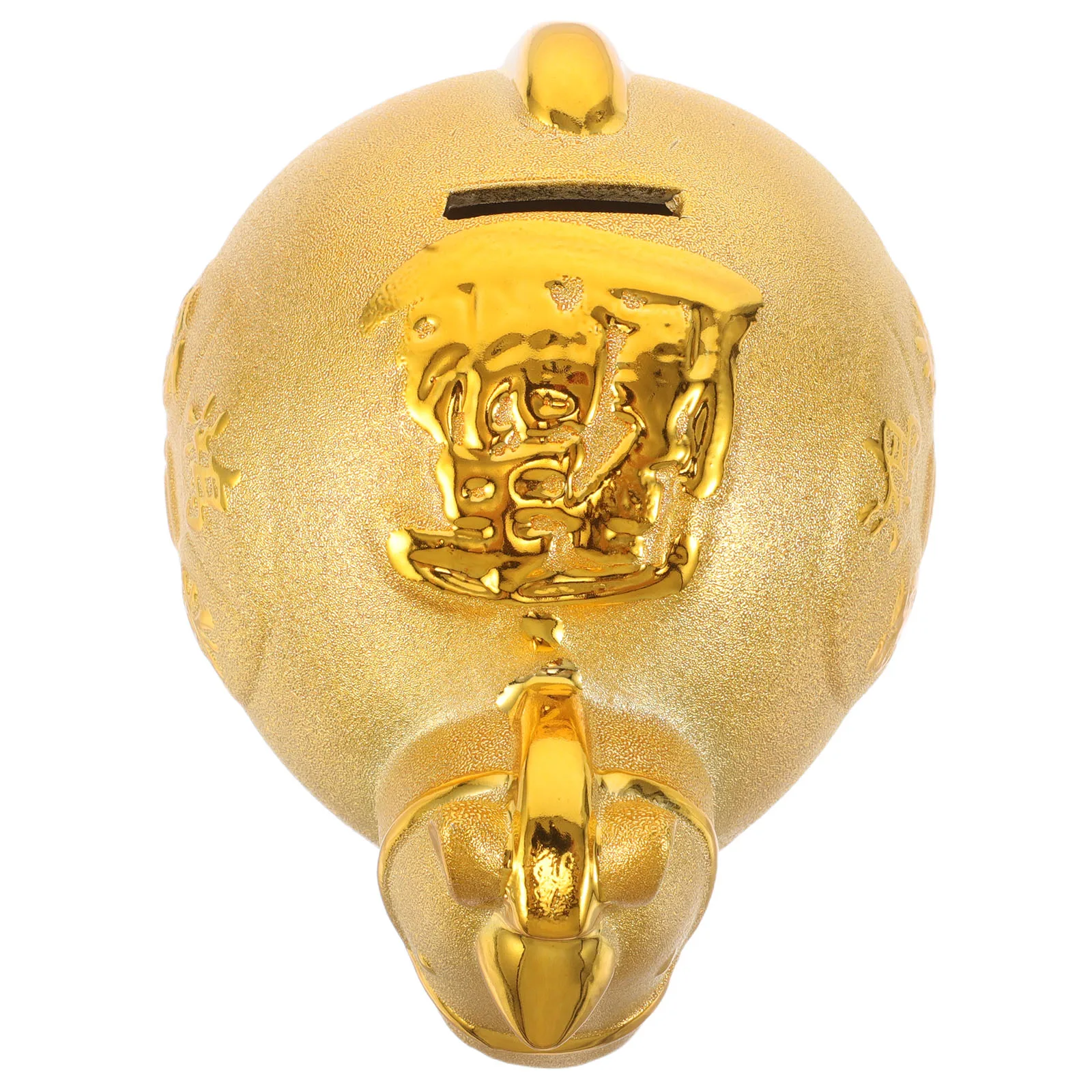 

Piggy Bank for Horse Porcelain Coin Jar Ceramic Saving Chinese Zodiac Animal Figurine Fengshui Wealth New Year