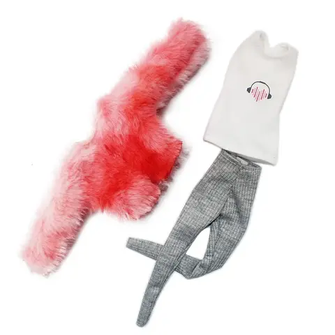 1 सेट 1/6 गुड़िया पैंट कपड़े पार्टी ड्रेस गुड़िया सहायक उपकरण फैशन आरामदायक सूट कपड़े 30 सेमी बार्बी गुड़िया के लिए 8 best sales बार्बी गुड़िया के कपड़े और सामान - №3