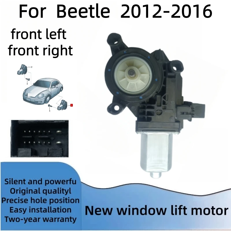New Window Lift Motor For VW Beetle 5C Front left and Front right 2012-2016 5C5959801 5C5959801M 5C5959802 5C5959802P 5C5959801D