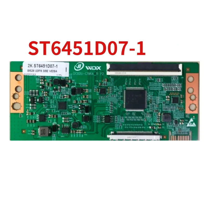 Placa de TV Logic Tcon ST6451D07-1 2K 96PIN de Interfaz Única, Recién Actualizada