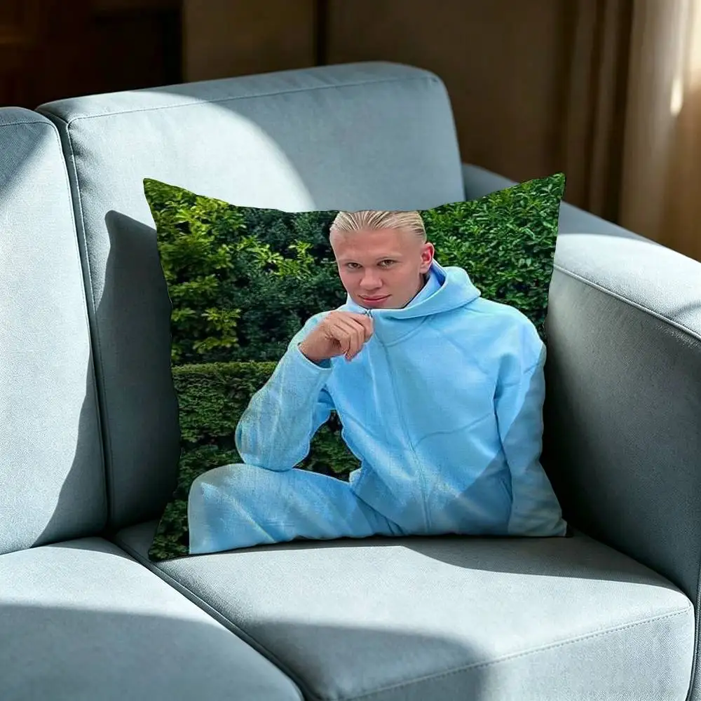 Erling Haaland Pillow cover gift High definition digital printing,Surprise vivid pattern Household. 5