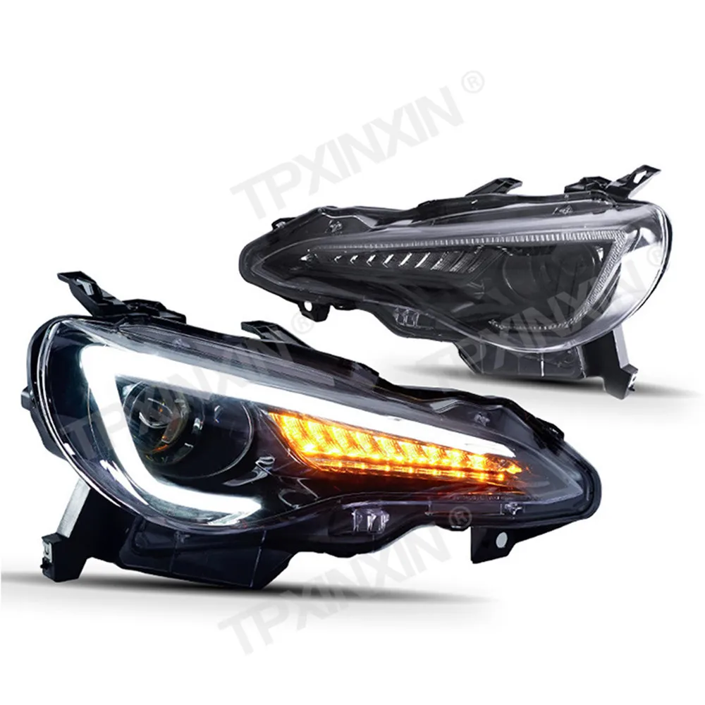 

High Quality Auto Parts Suitable For 2012-2018 Subaru BRZ Toyota 86 LED Headlight Assembly Modified Bifocal Lens Naked light