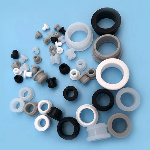 Imagen 2 del producto Arandela a presión de goma de silicona 4,5-14 15 16-60,6mm tapón de orificio hueco anillo de bobina cableado de Cable protege las bujes junta tórica de sellado