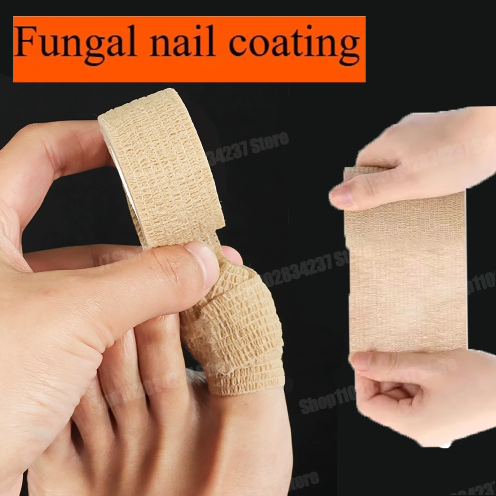 

14Fungal лак для ногтей, покрытие для ногтей, защита пальцев, защита ног и пальцев, самоклеящаяся повязка, защита пальцев и пальцев