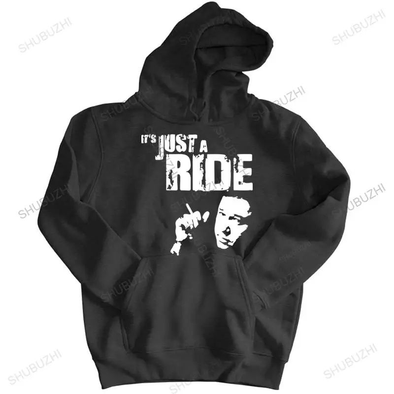 Bill Hicks Inspired Just A Ride sweatshirt Premium Cotton Relentless Sane Man Tops Camisetas Hombre men's fashion zipper coat