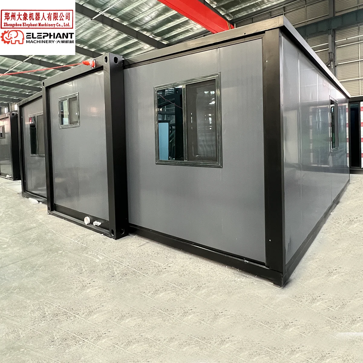 Multi-Functional Folding Container for Construction Site Temporary Living Quick Shop Fast Install Collapsible Mobile House Unit