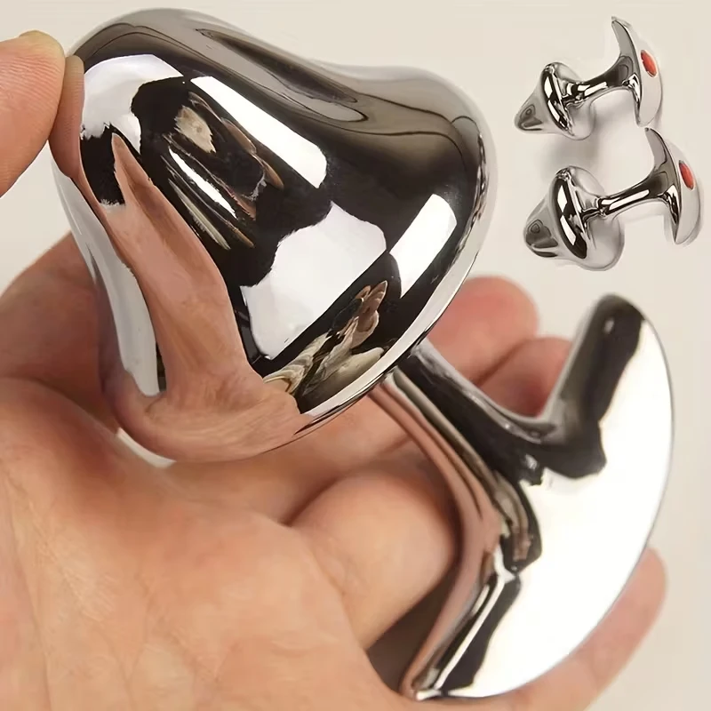 مدرب شرجي معدني، مقبس مؤخرة الشرج بمؤخرة الحمار المرصعة بالجواهر، تدليك البروستاتا ذو لمبة واسعة، سدادة المؤخرة، ألعاب جنسية للرجال والنساء