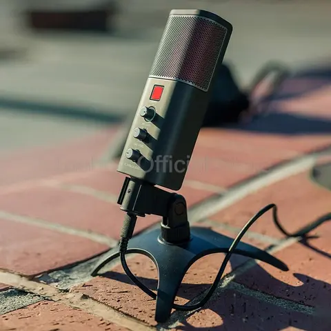 Condenser Microphone USB 24Bit 192KHz Gaming Mic 3 Gain Knobs Microphones 16mm Condenser For Streaming Gamer Computer PC Karaoke