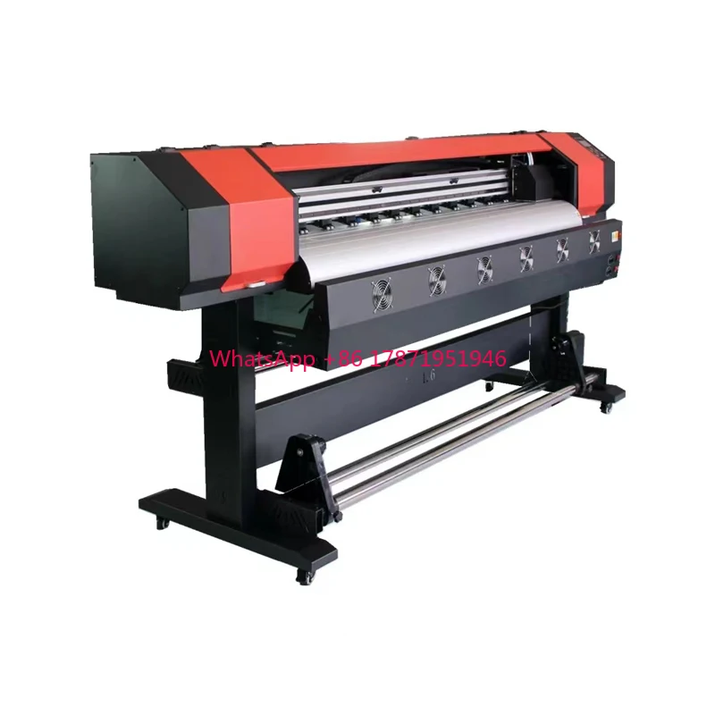 Cheap price XP600/dx5/dx7 double printer head sublimation plotter ECO solvent printer 160 180cm