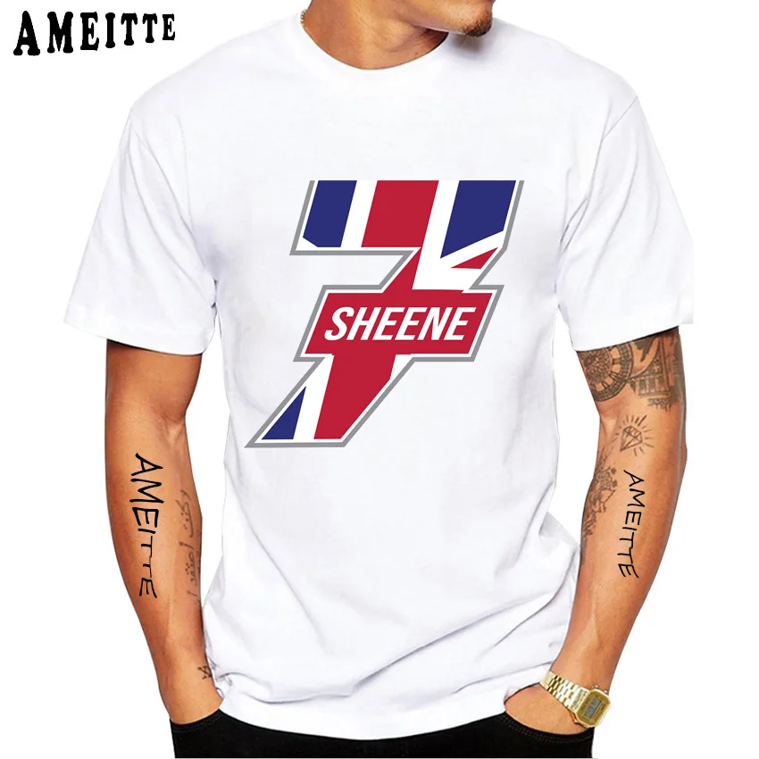 Barry Sheene Motorcycle GP Racing T-Shirt New Men Short Sleeve Boy Adventure Sport Casual White Tops Motorcycle Rider Tees