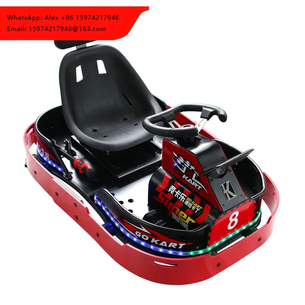 Factory Manufacturer's Crazy Kart XL Ride Car K2 Go Kart With Battery For Kids Bumper Car Amusement Park Indoors And Outdoors