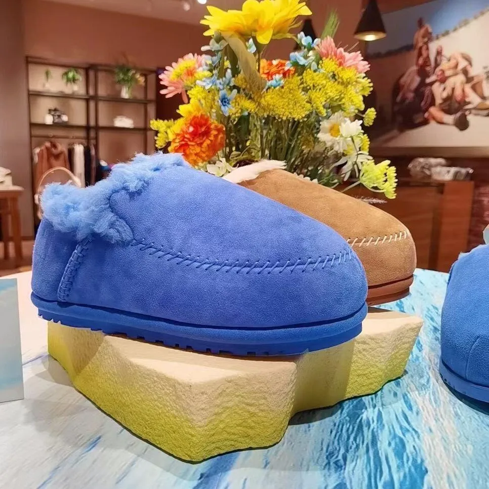 Inner Height Increase Snow Warm Cotton Single Women's Autumn and Winter Plush Thick-soled Fluffy Bread Shoes