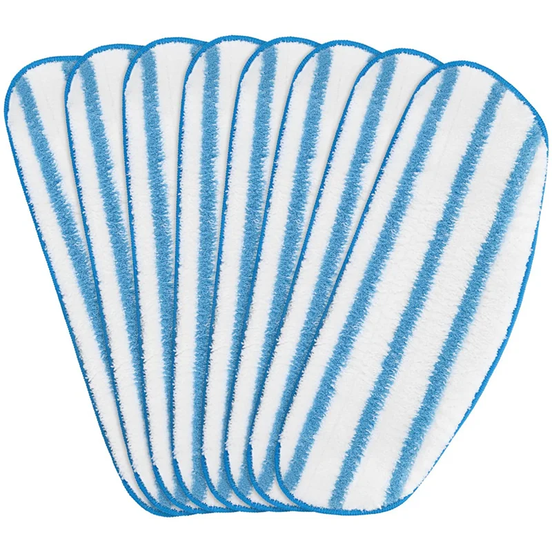 

【PLAISIR】8 сменных насадок для швабры, совместимых с паровыми швабрами Pursteam X11-T, аксессуары для моделей X11-T / X11-G / X11-B