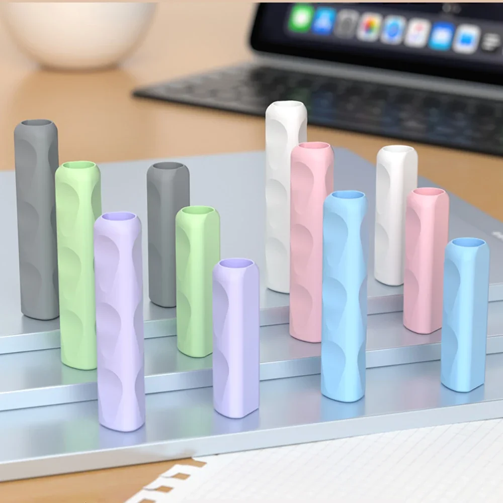 For Apple Pencil Pro 3 2 1 Case Cover Grip Holder for Huawei M-Pencil 1/2/3 Non-slip Protection Silicone Sleeve for Xiaomi