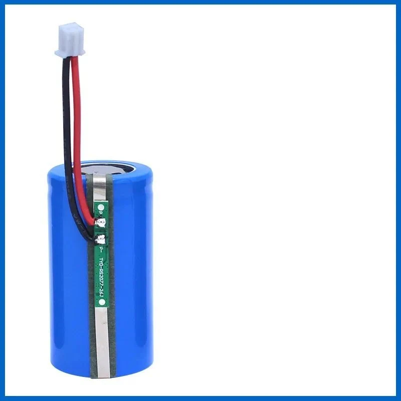 100PCS for 26500 Lithium Battery 3.7V with Protection Plate Cylindrical Rechargeable Li-ion Cell Power Source