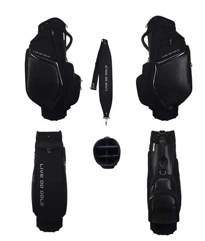 

Лидер продаж, легкая роскошная модная сумка для гольфа из искусственной кожи, износостойкая высококачественная тканая плюшевая сумка для гольфа