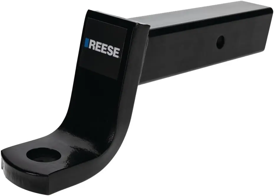 

Reese 7028200 Class V Heavy Duty Ball Mount ,13,000 lbs. Capacity, Fits 2-1/2 inches Receiver, 5 inch Drop, Black