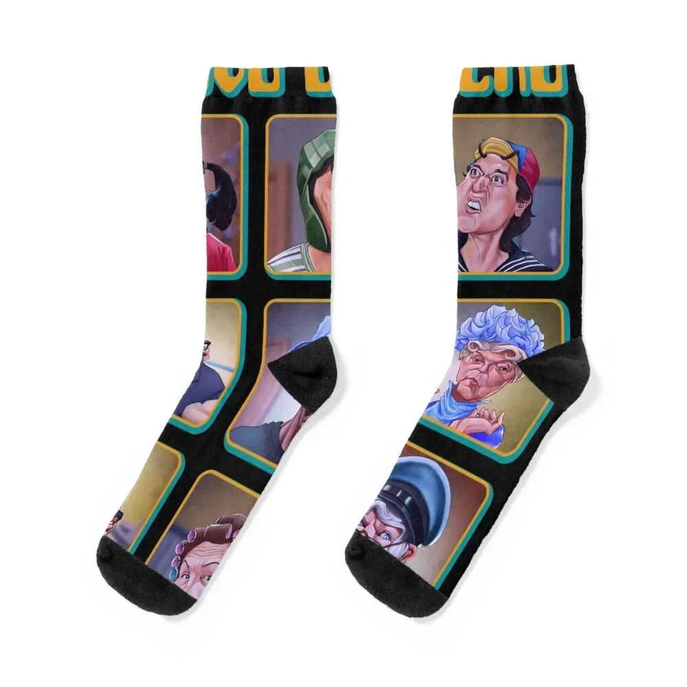 Chavo del Ocho 2 Socks Stockings man Stockings gifts christmas gift Socks For Girls Men's