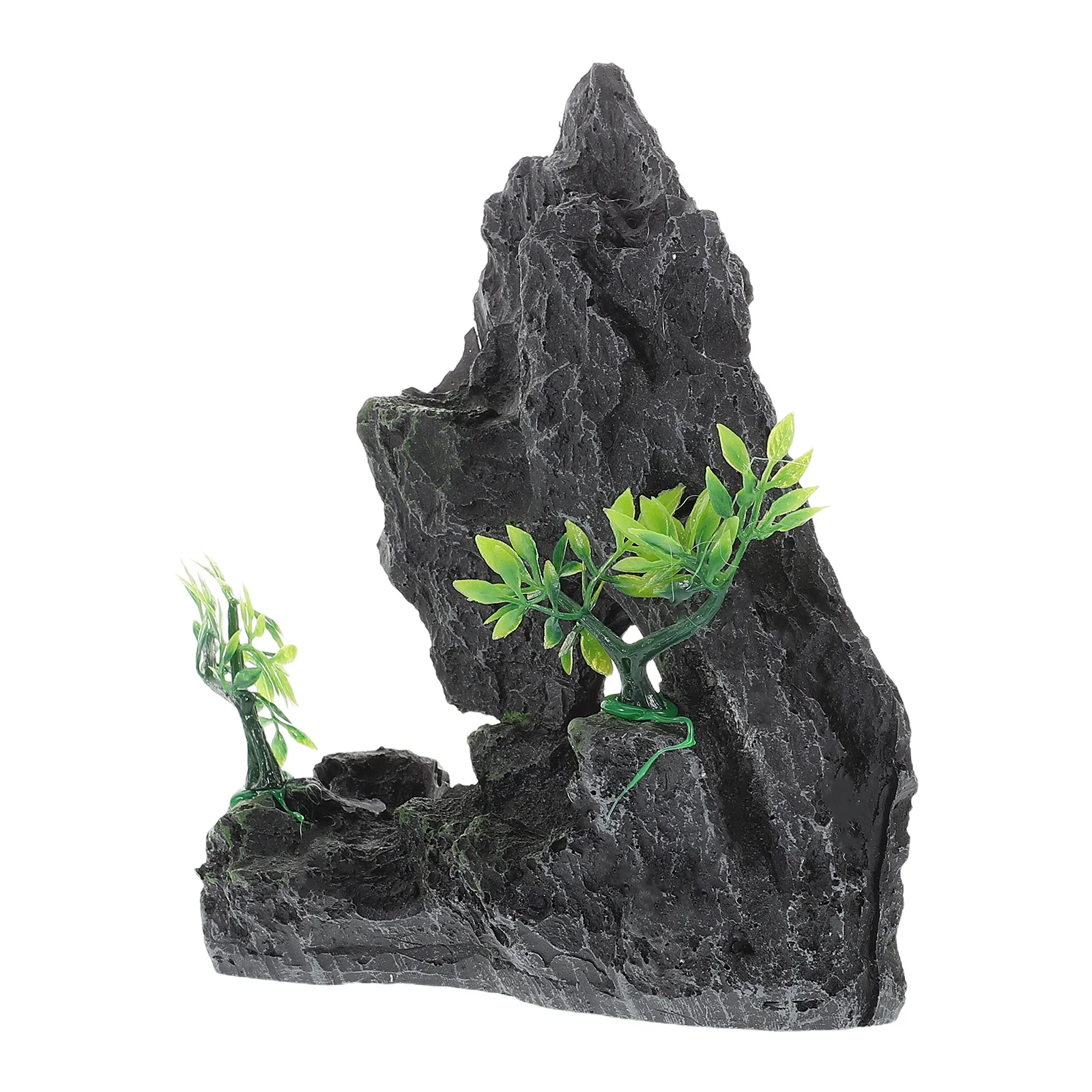 

Extra Large Aquarium Decor Resin Rockery Landscape for Fish Tank Reptile Japanese Style Water Garden Indoor