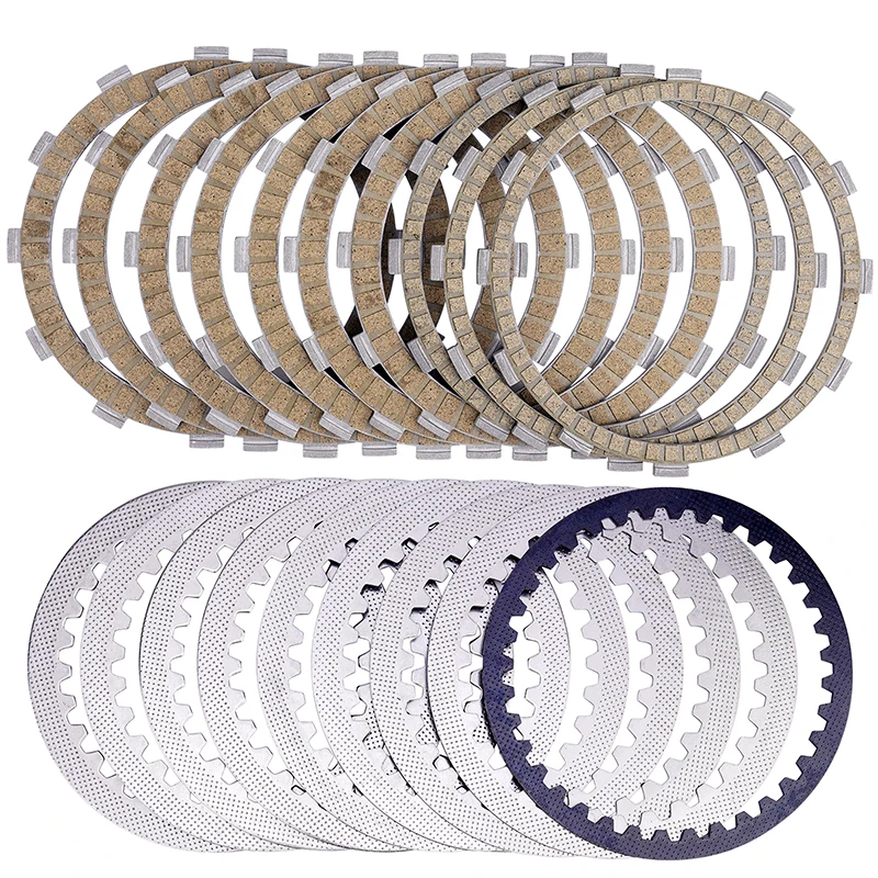 Road Passion Motorcycle Parts Clutch Plate & Steel Friction Disc Kit For Harley Electra Glide FLHFB FLHTP FLHT FLHTCU FLTRX FLHP