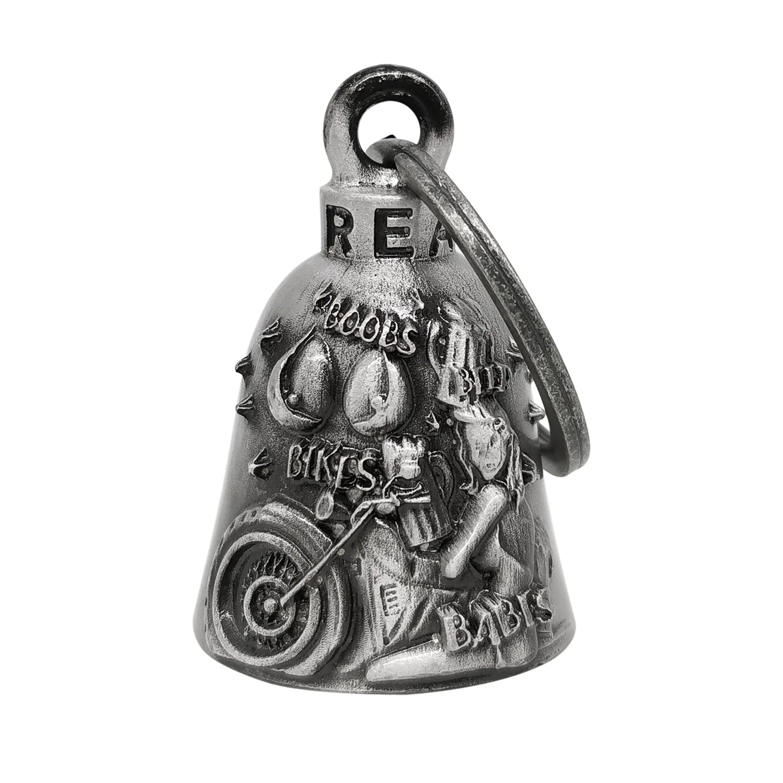 

Bikes Bear 3D Motorcycle Bell Guardian Angel Drive Away Gremlin, Biker Bell for Men Women Rider Riding, Good Luck Gift