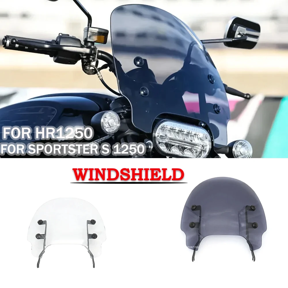 

For Harley Sportster S 1250 RH1250 Front Spoiler 2021-2022 Sportster S Motorcycle Accessories Windshield Quick-Release Kit