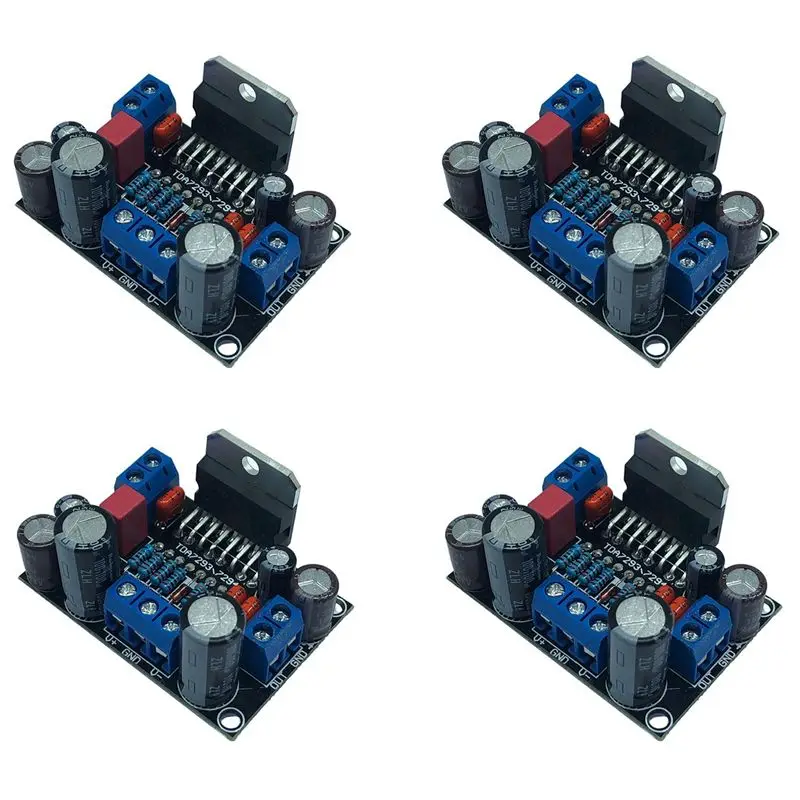 

4X TDA7294 Audio Amplifier Board Amplificador 85W Mono Power Amplifier Board BTL Amp Assembled Board