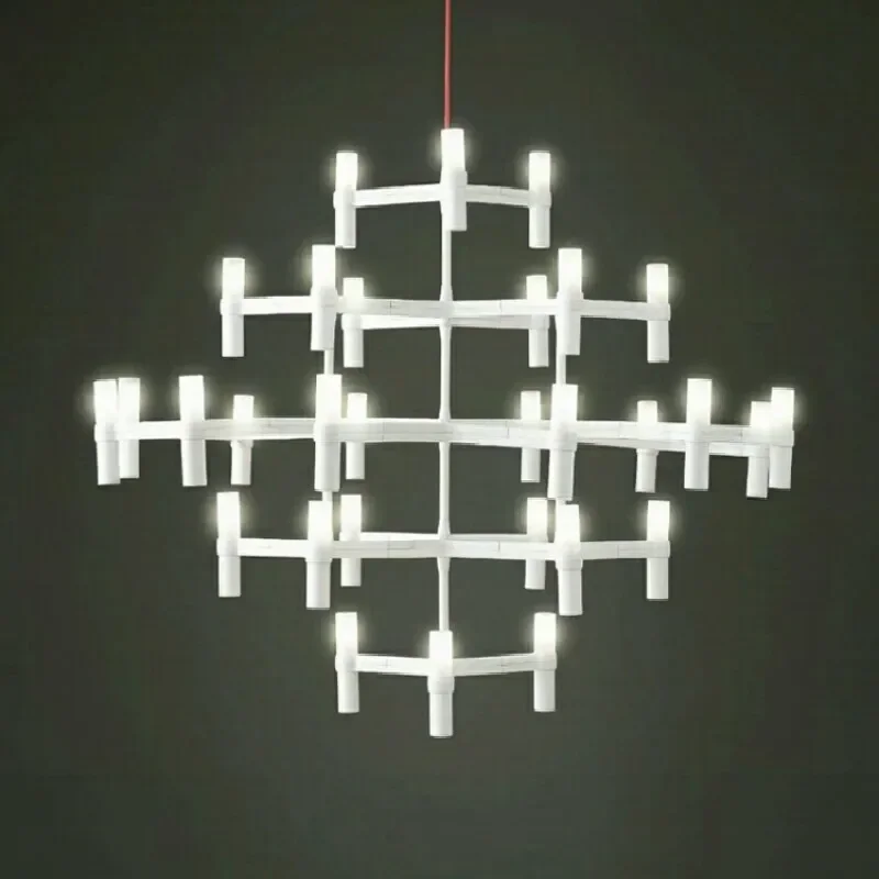 الحديثة الفاخرة فيلا بهو G9 Led الثريا الذهب الكروم قلادة حديدية الإضاءة كابل قابل للتعديل تركيبات مصباح معلق