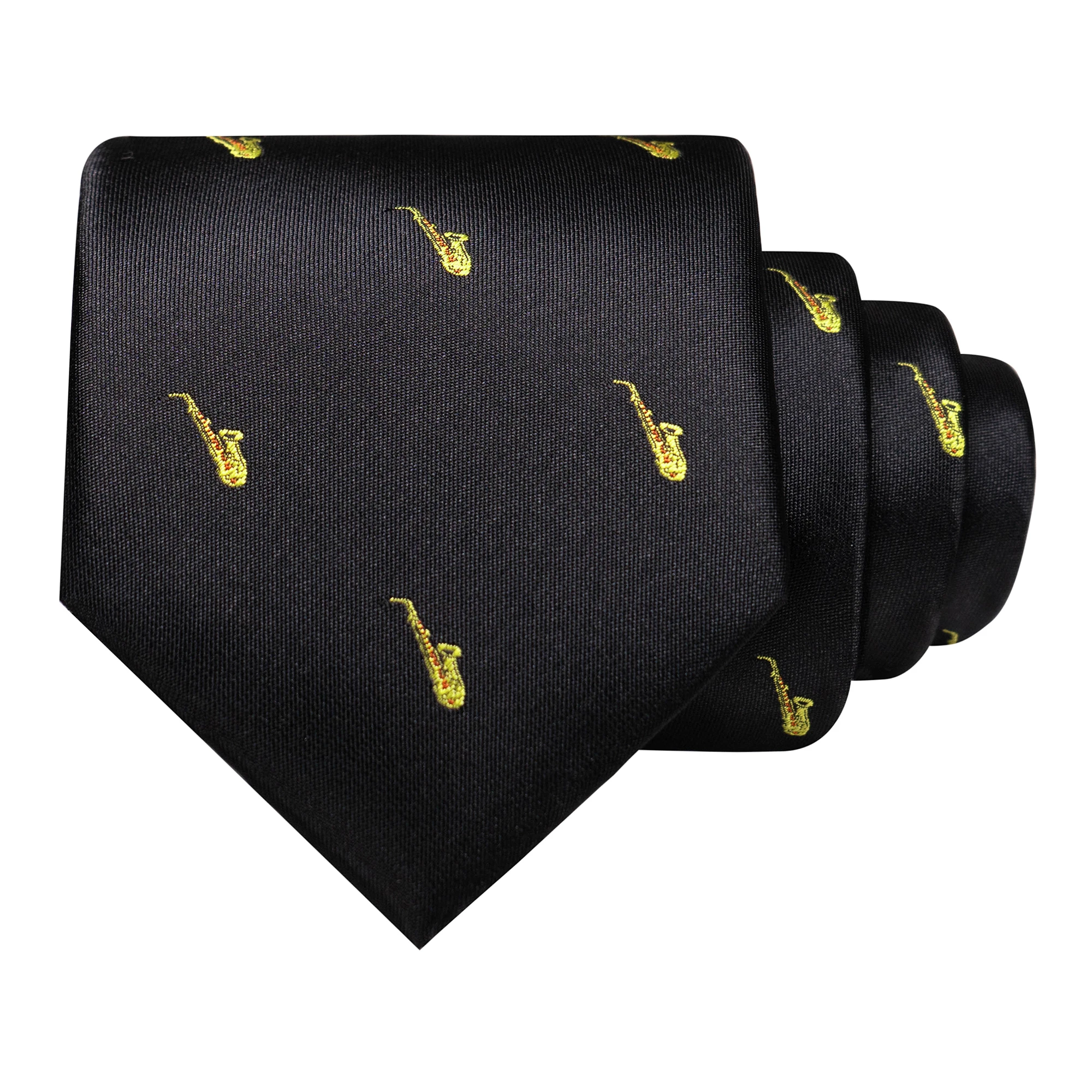 Men's 8-cm Solid-Color Jacquar - Silk Tie Striped recension och pris