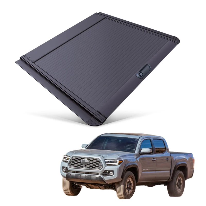 

Car Parts Roller Lid Up Pick Truck Aluminium Alloy Tonneau Cover For Toyota Tacoma 2012+