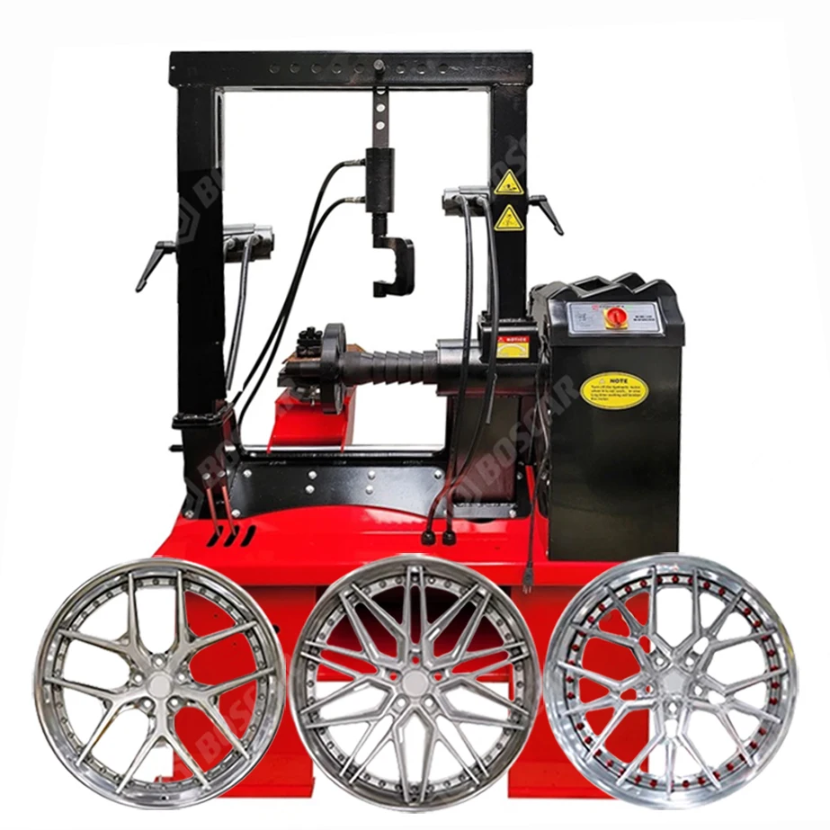 

Three Cylinders Aluminium Rim Straightening & Repair Machine with Crane Automatic 3-Piece Cylinder